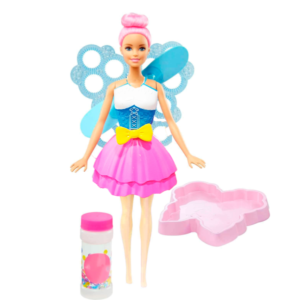 Muñeca Hada Princesa Burbujas Barbie Jug - Imagen 6