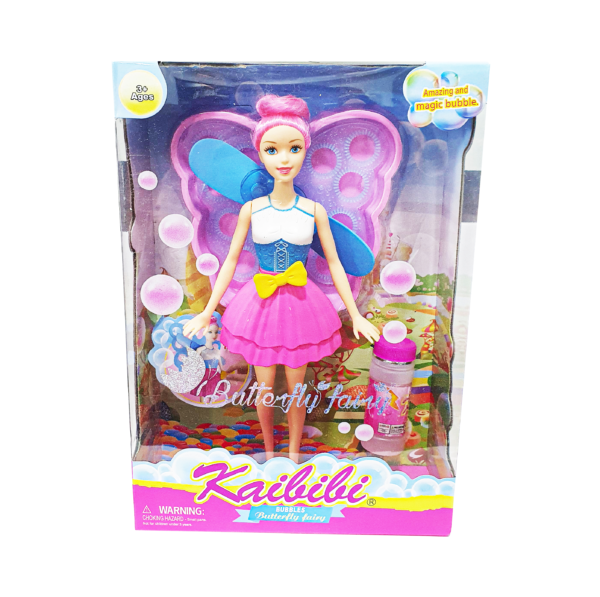 Muñeca Hada Princesa Burbujas Barbie Jug - Imagen 3