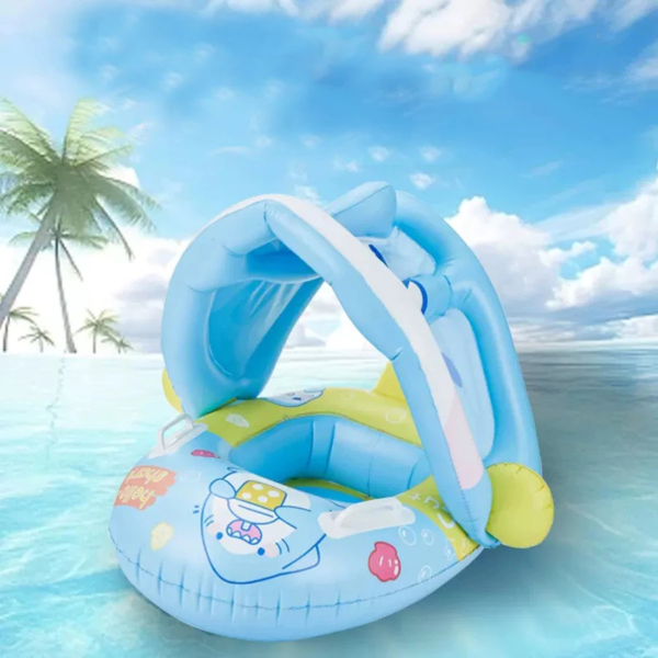 FLOTADOR PARA BEBES CON CARPA - Imagen 3