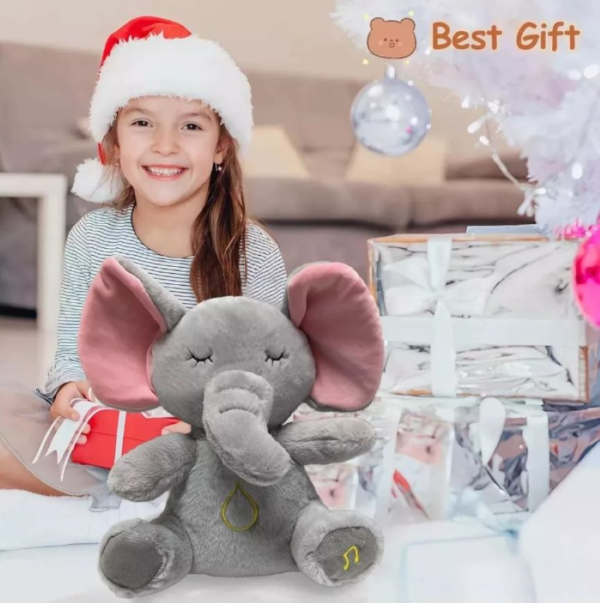 Peluche Elefante Que Respira Recargable